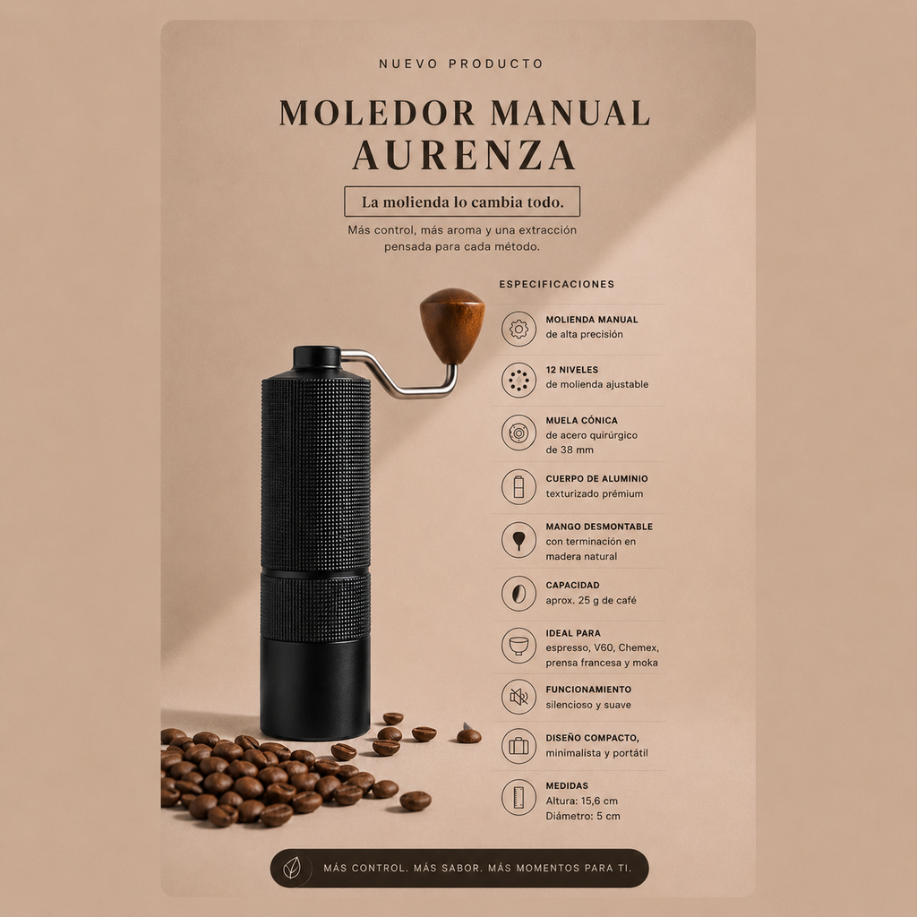 Molinillo Manual Aurenza